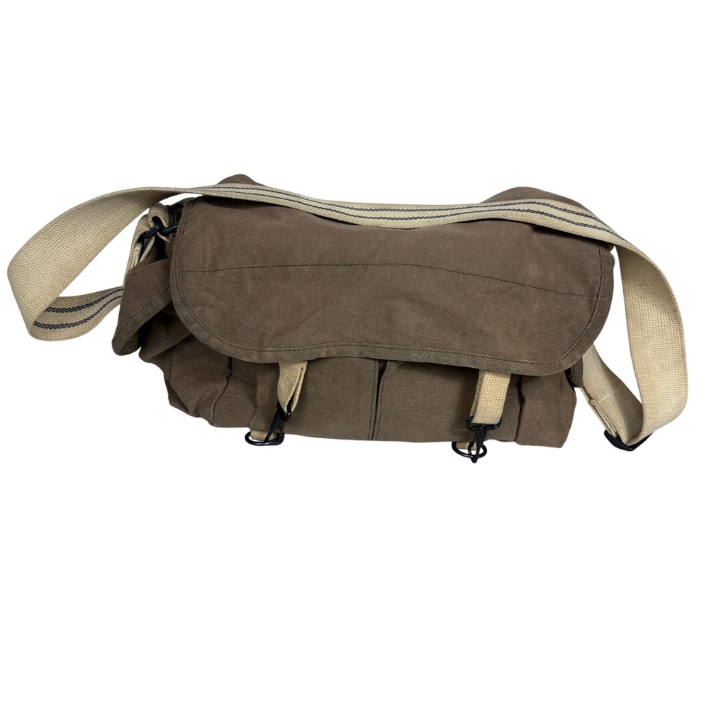 Domke F-2 Camera Bag Unisex Medium Brown Waxed Canvas RuggedWear Messenger